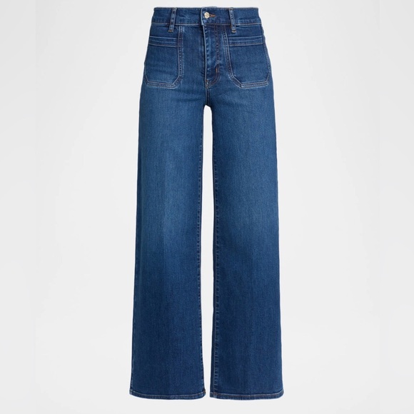 Frame Denim Denim - FRAME Le Slim Palazzo Modernist Pocket Jean- Savior